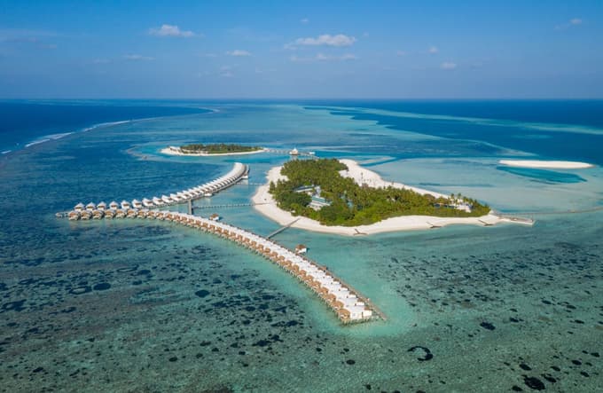 Admire the scenic views of Cinnamon Hakuraa Huraa Maldives