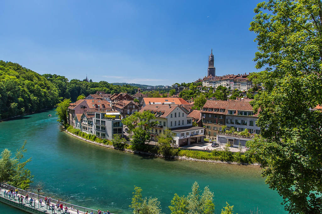 Aare River, Bern Overview