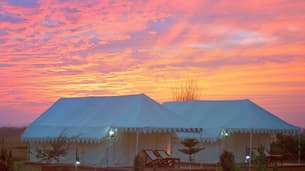 Paranomic view of the campsite