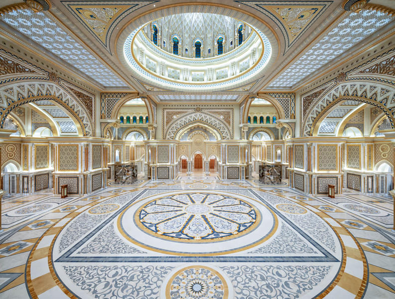 The Great Hall at Qasr Al Watan Palace