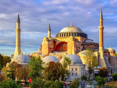 Visit the famous Hagia Sophia Museum in Istanbul