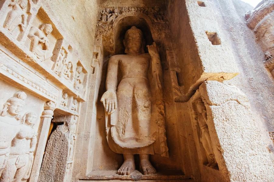 Kanheri Caves Guided Half Day Sightseeing Tour from Mumbai Image