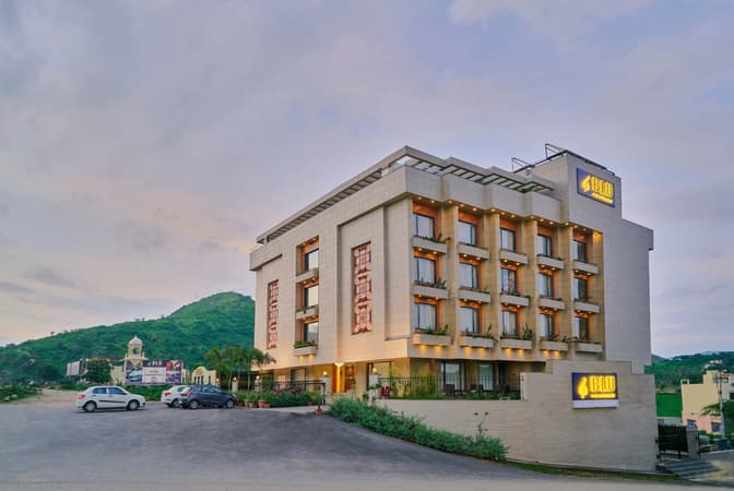 Exterior view of the resort