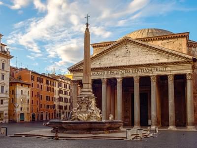 Visit one of the most famous attractions of Rome, the Pantheon