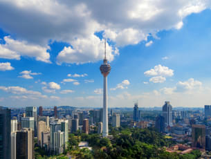 Reach new heights and admire the breathtaking skyline of Kuala Lumpur from the iconic KL Tower