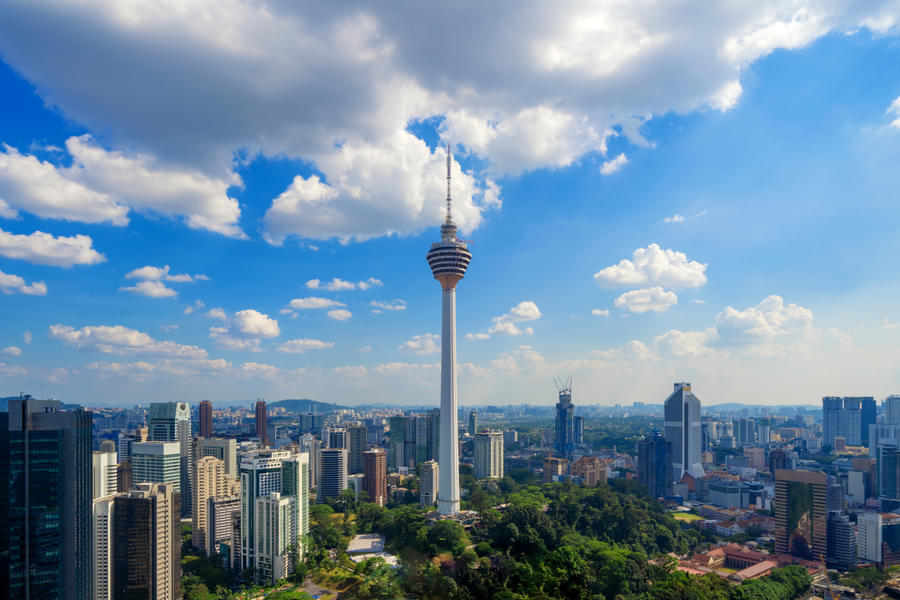 Reach new heights and admire the breathtaking skyline of Kuala Lumpur from the iconic KL Tower
