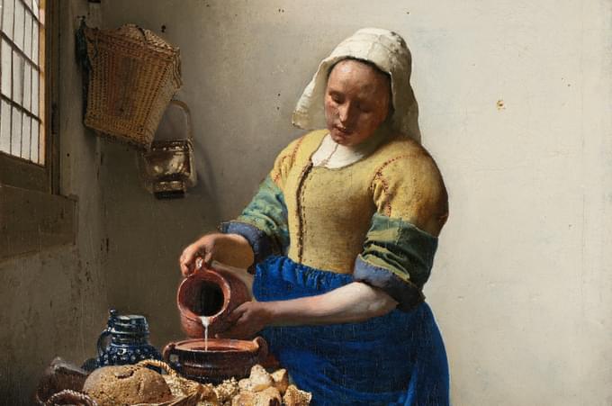 Milkmaid Painting