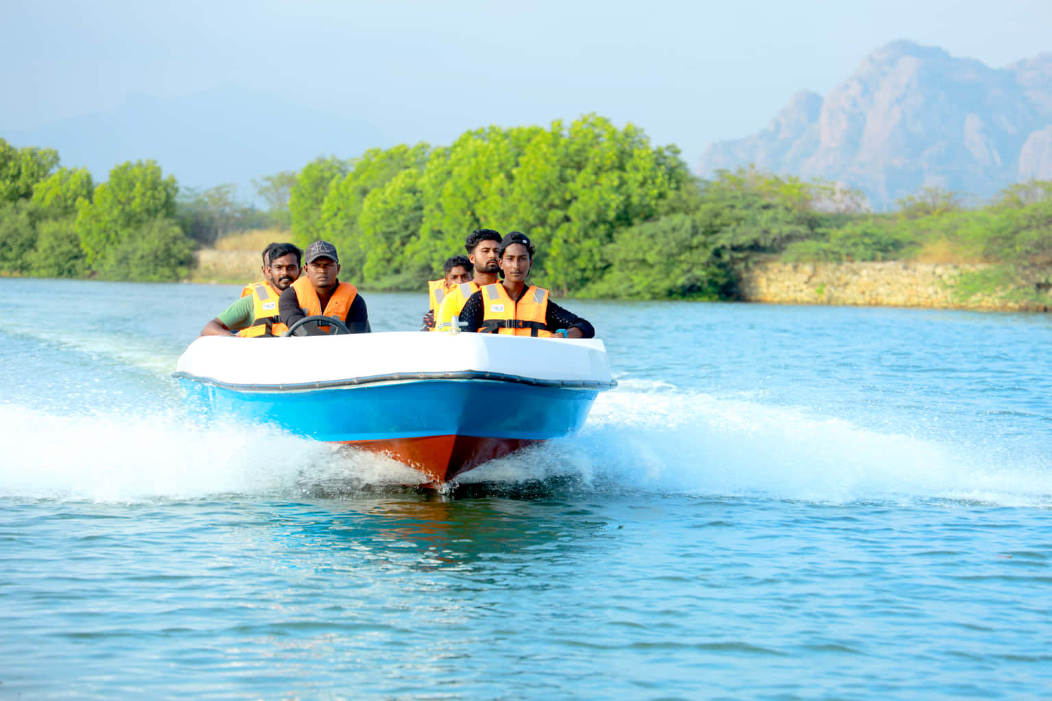 Boating in Kanyakumari