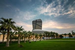 Explore futuristic design at this cultural icon at King Abdulaziz Center