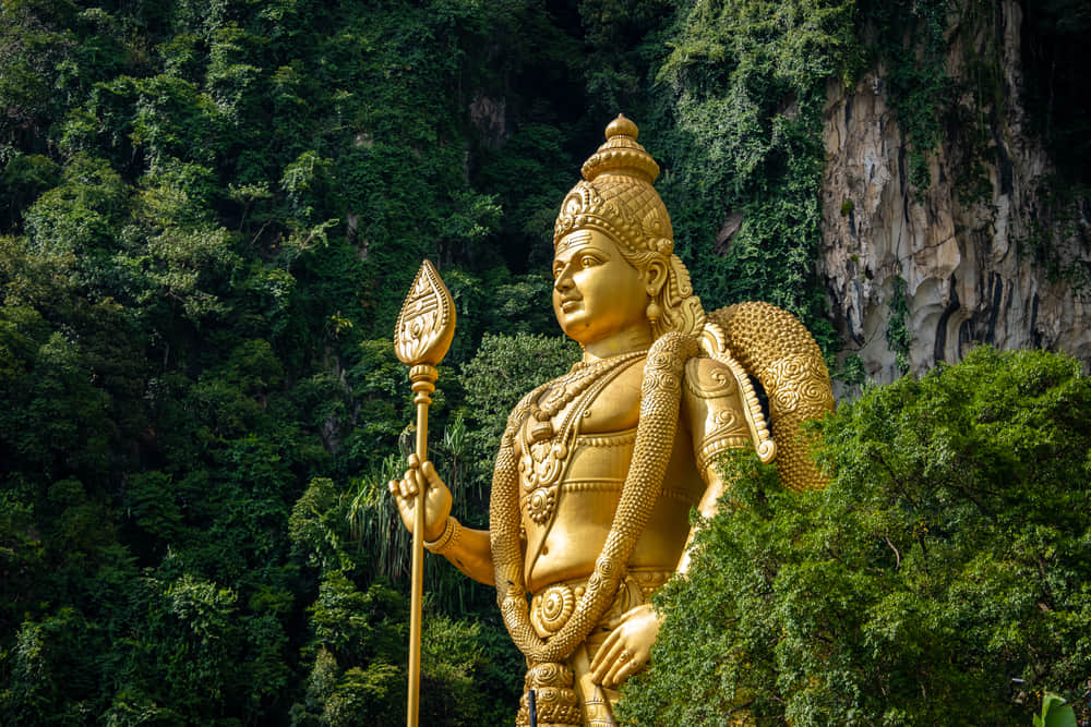 Marvel at the magnanimous Lord Murugan Statue
