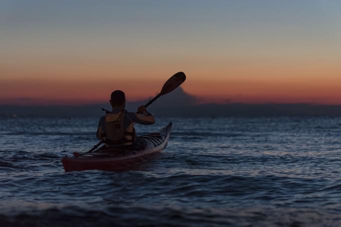 Kayaking at Night