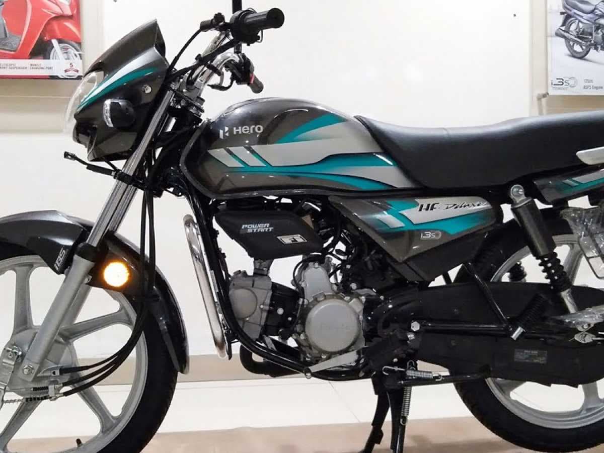 Heavy Grey Hero Splendor Plus Green Colour Mileage Hero Deluxe