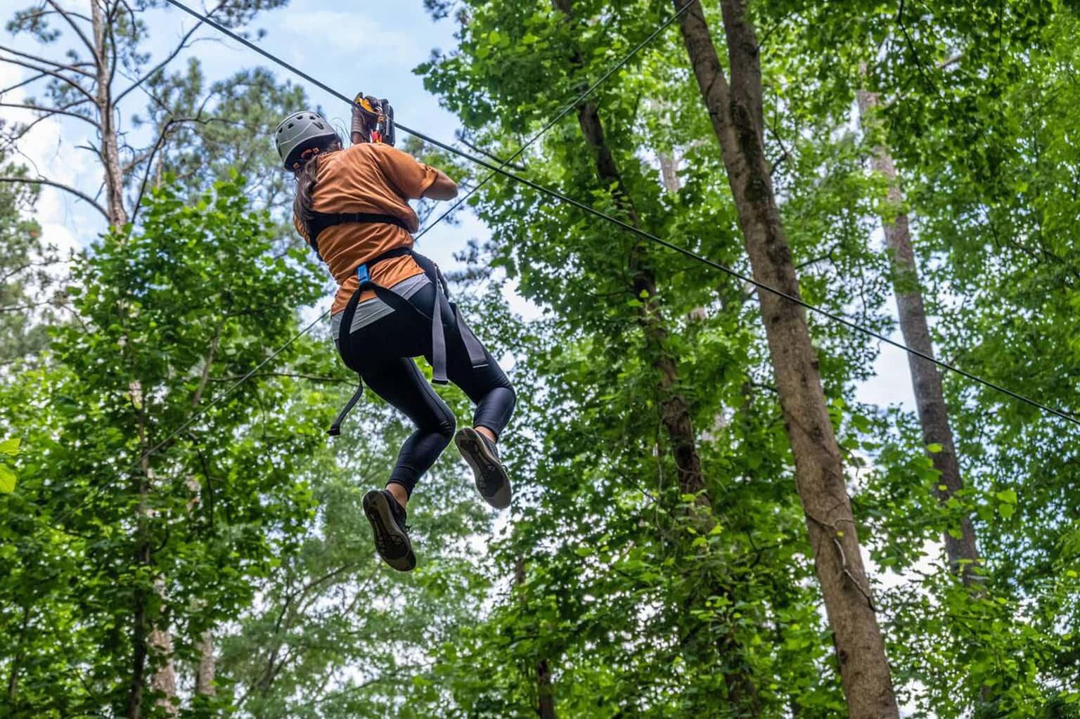 Ziplining in Madikeri, Coorg