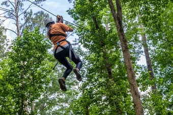 Enjoy the ultimate combos of zipline adventure