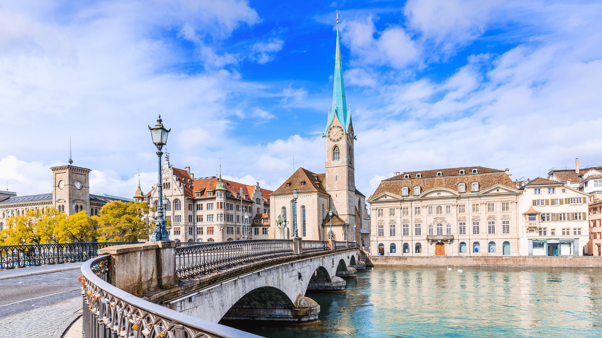 Embark on a 2-hour sightseeing tour of Zurich