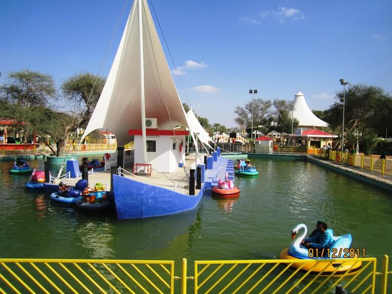 Explore the lake with exciting activities such as swan boating.