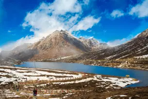 Marvel at the beauty of the Sela Lake, a Himalayan jewel at 13,700 ft