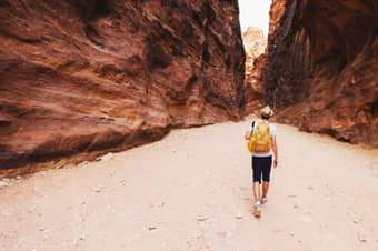 Enjoy hiking on the trails of the canyon