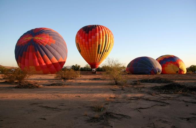 Hot Air Balloon Monument Valley