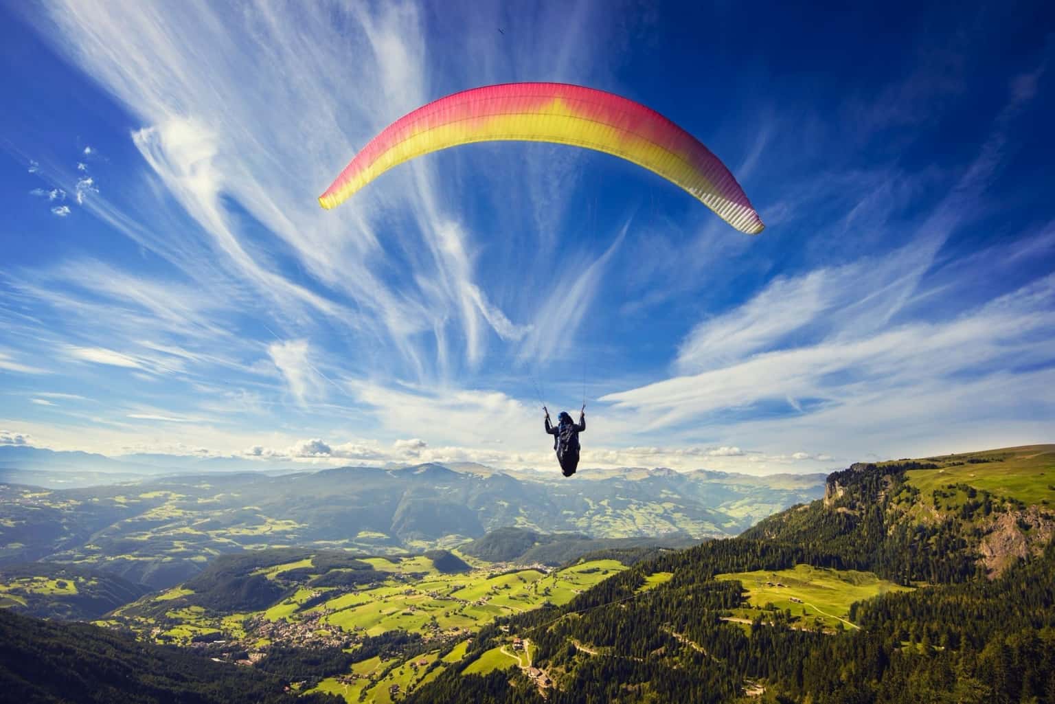 Paragliding in Bir Billing