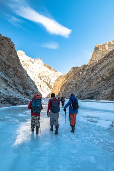 Chadar Trek, Ladakh - Frozen River Trek Image