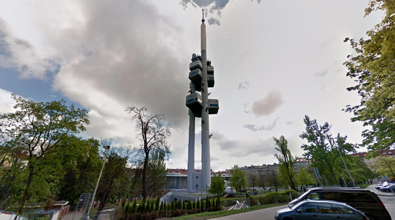 Welcome to the Žižkov Television Tower in Prague