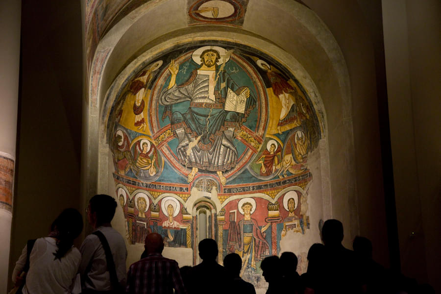 Discover the Romanesque mural paintings and be amazed by their awe inspiring beauty