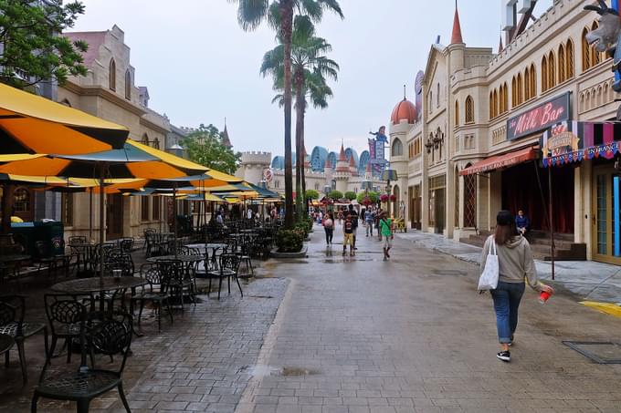 Dine in Universal Studio Singapore