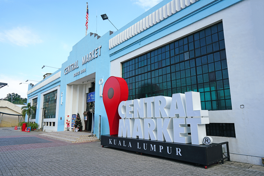 Shop for authentic Malaysian handicrafts at Central Market