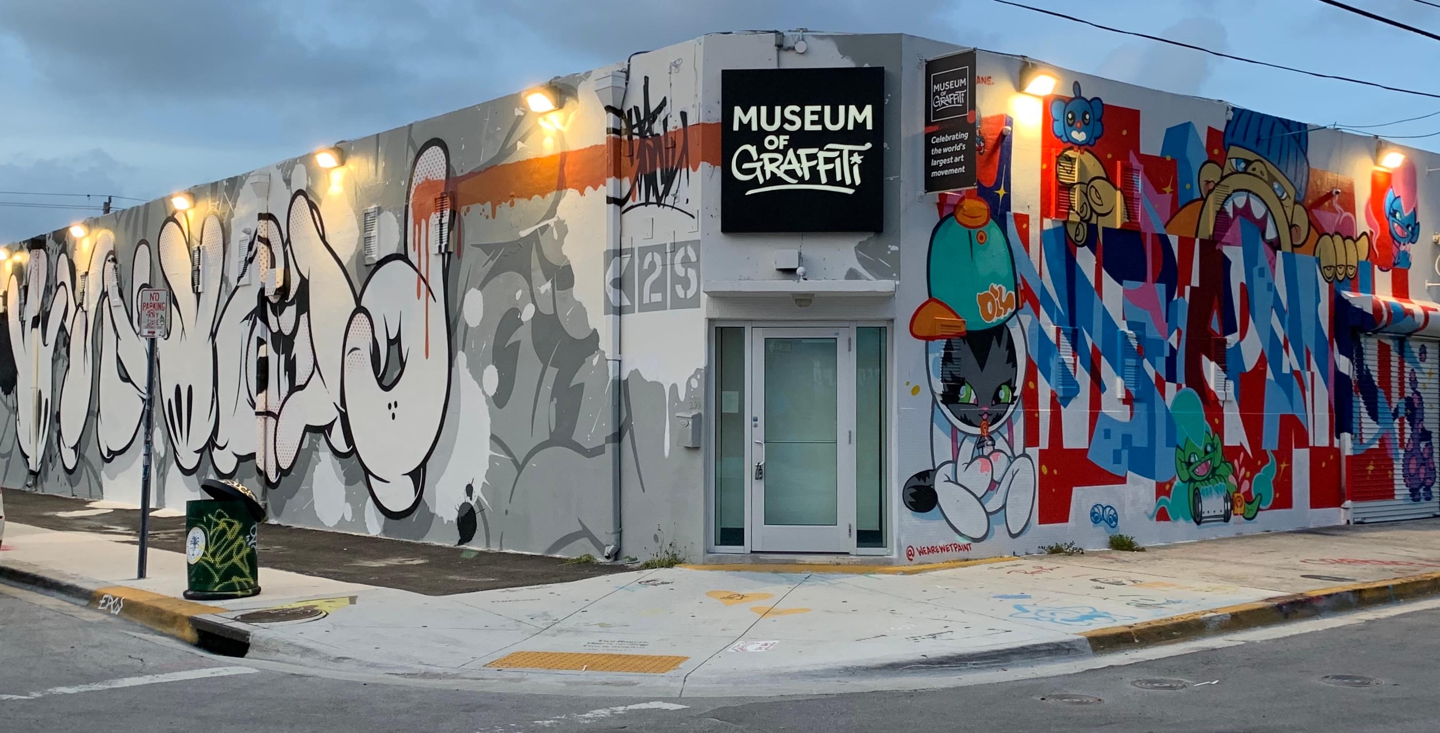 Explore the colorful Museum of Graffiti in Miami