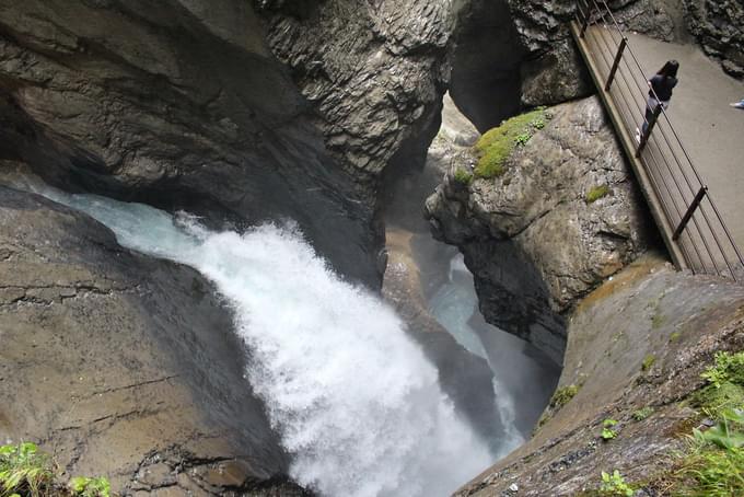 Visit the Trümmelbach Falls