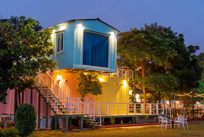 Exterior view of the resort