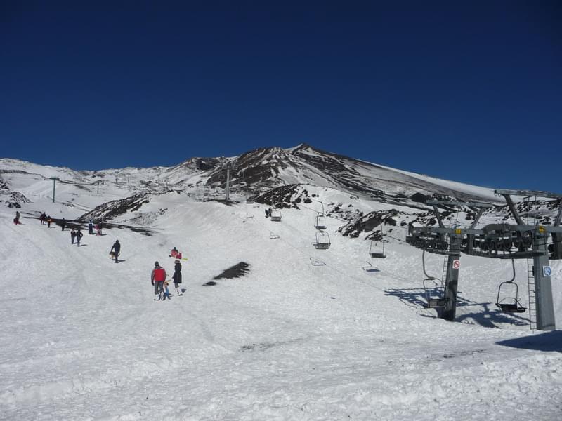 Ski at Mount Etna