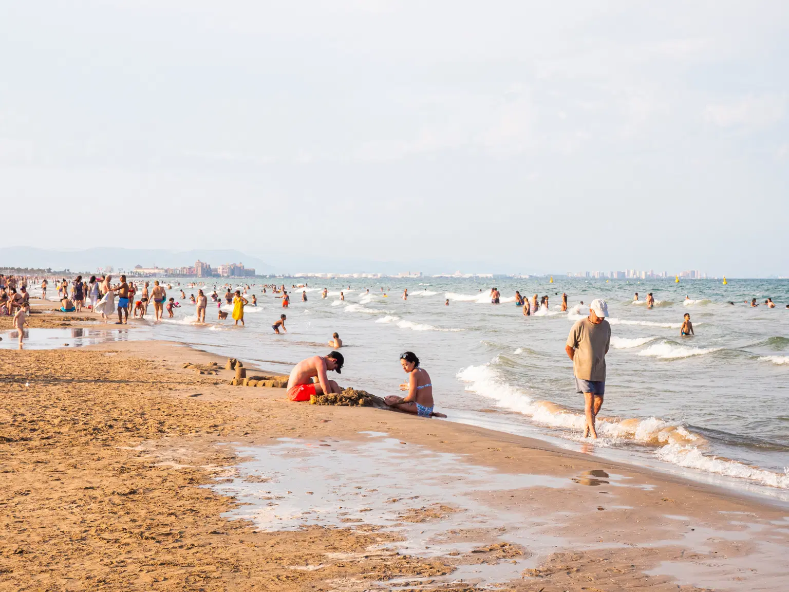 Malvarrosa Beach, <em>Valencia</em>