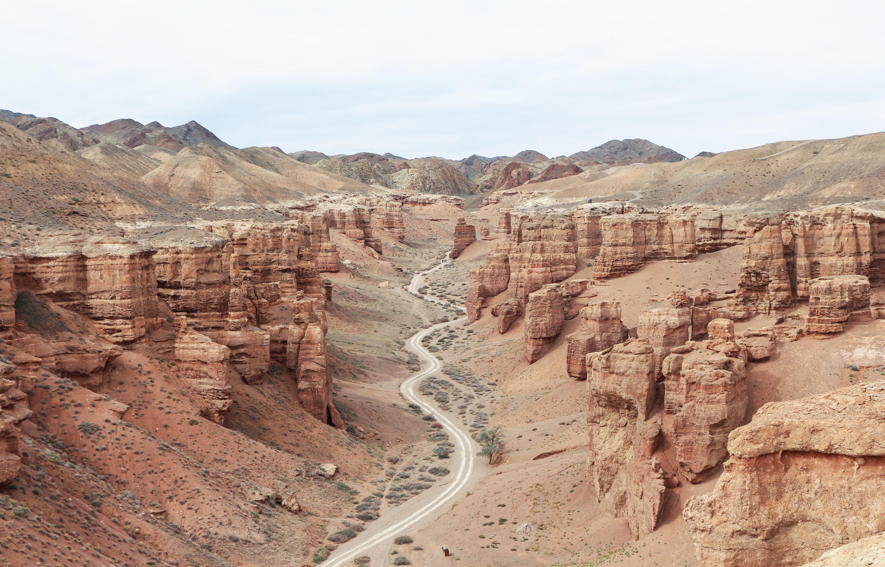 Charyn Canyon Overview