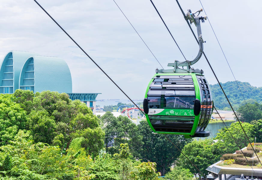 Combo: Trick Eye & Singapore Cable Car Image