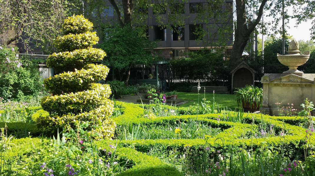 Visit the beautiful Courtyard garden