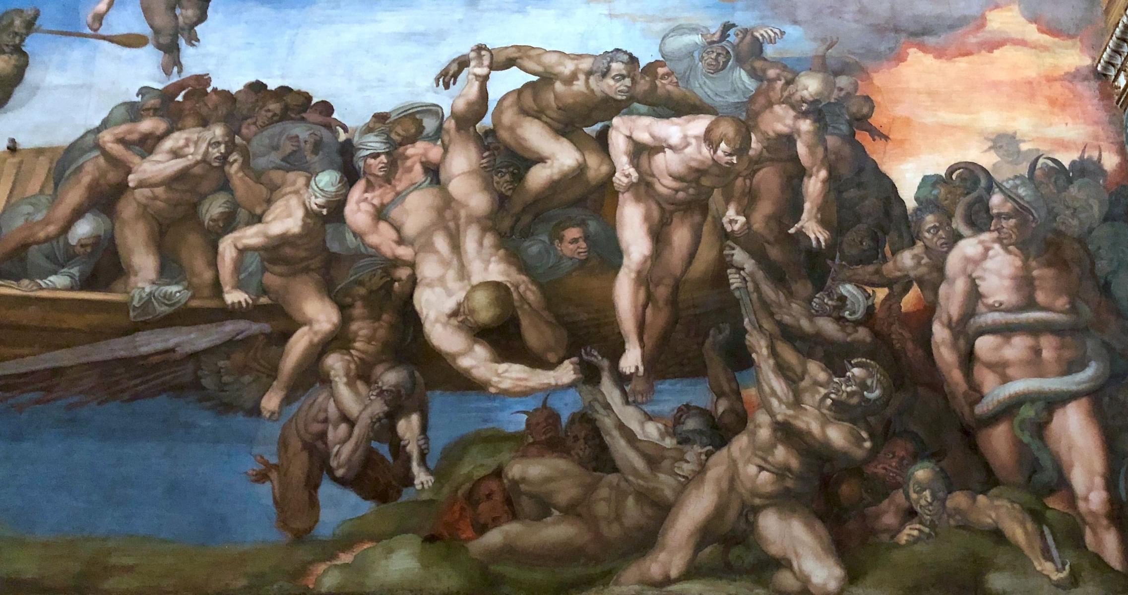 See Michelangelo's Last Judgment at the Vatican Museums