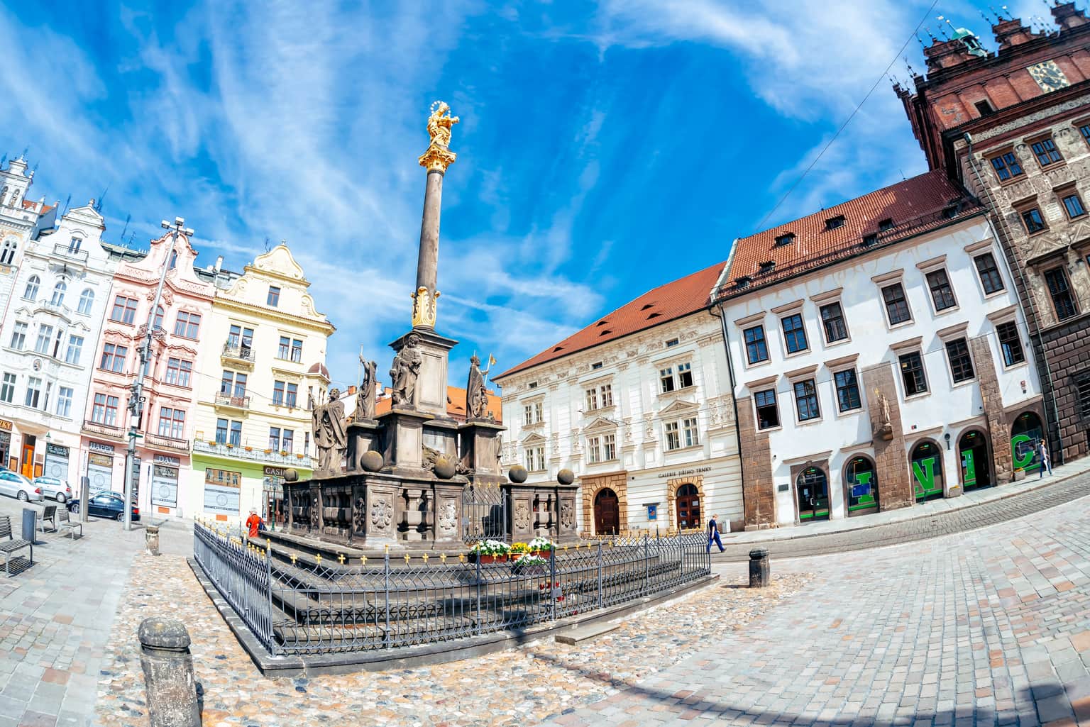 The Plague Column, Pilsen