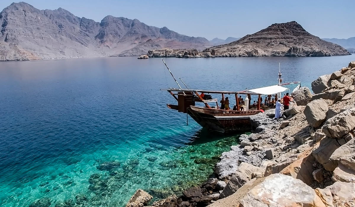 Sail through the clear waters of Oman Musandam