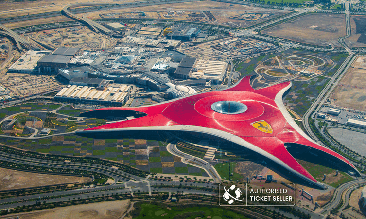 Visit the famous Ferrari World in Abu Dhabi