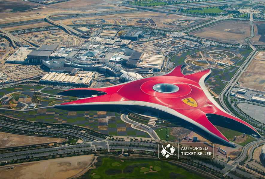 Visit the famous Ferrari World in Abu Dhabi