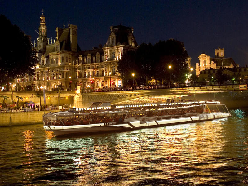 Cruise through the third longest river in France, Seine River