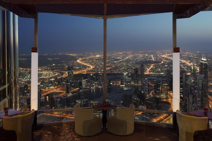View from The Lounge, Burj Khalifa