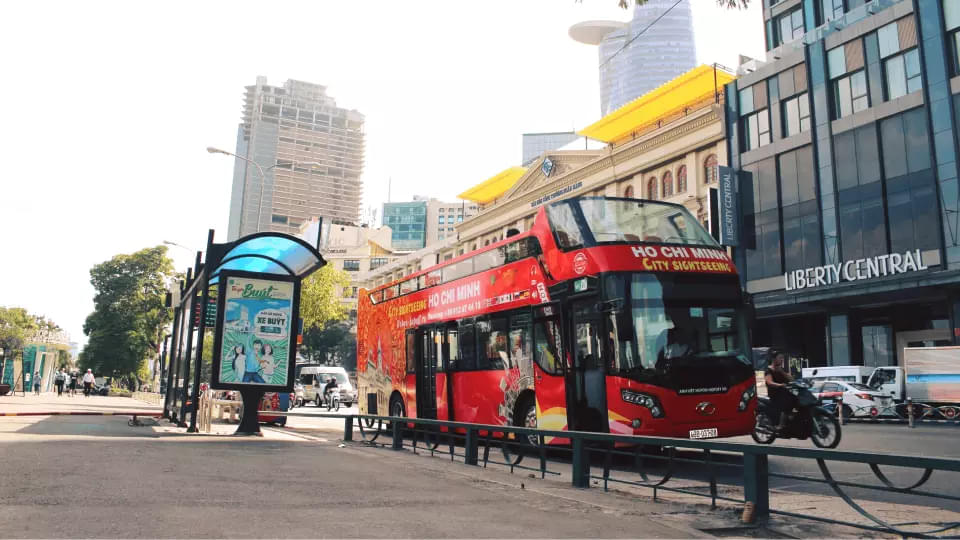 Ho Chi Minh City Sightseeing Double-Decker Bus Ticket  Image