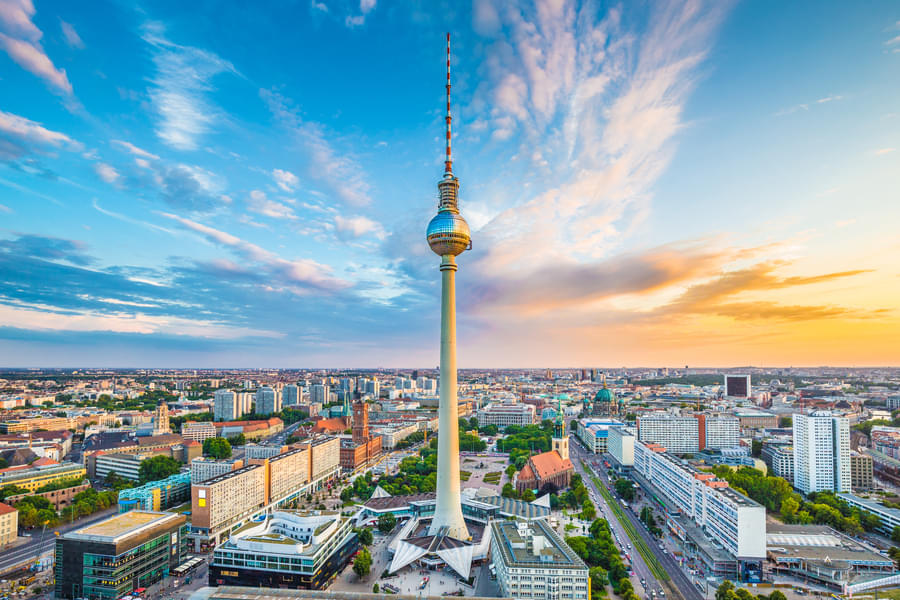 Berlin TV Tower Image