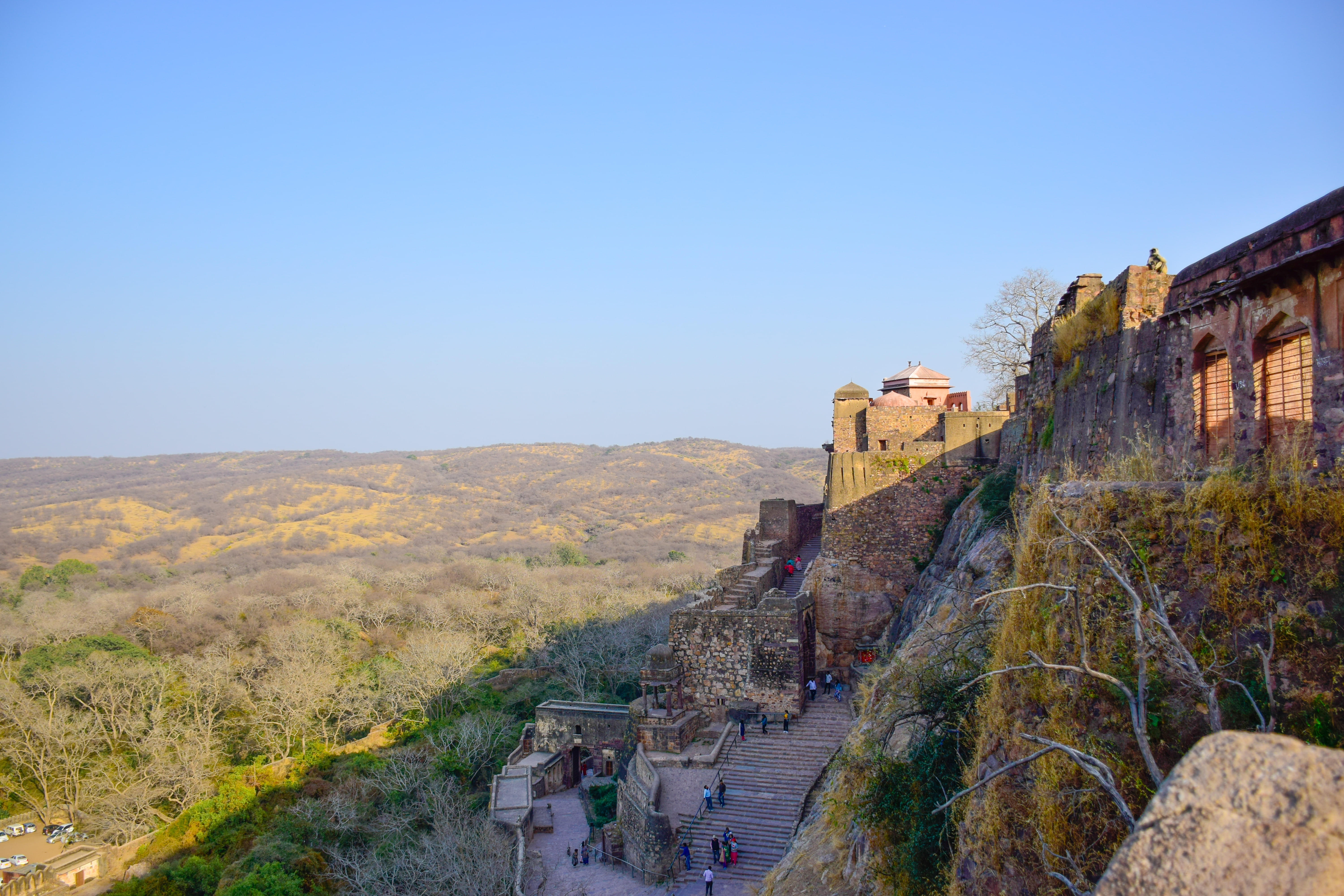 Take a tour of the Ranthambore Fort on the Ranthambore weekend tour from Delhi