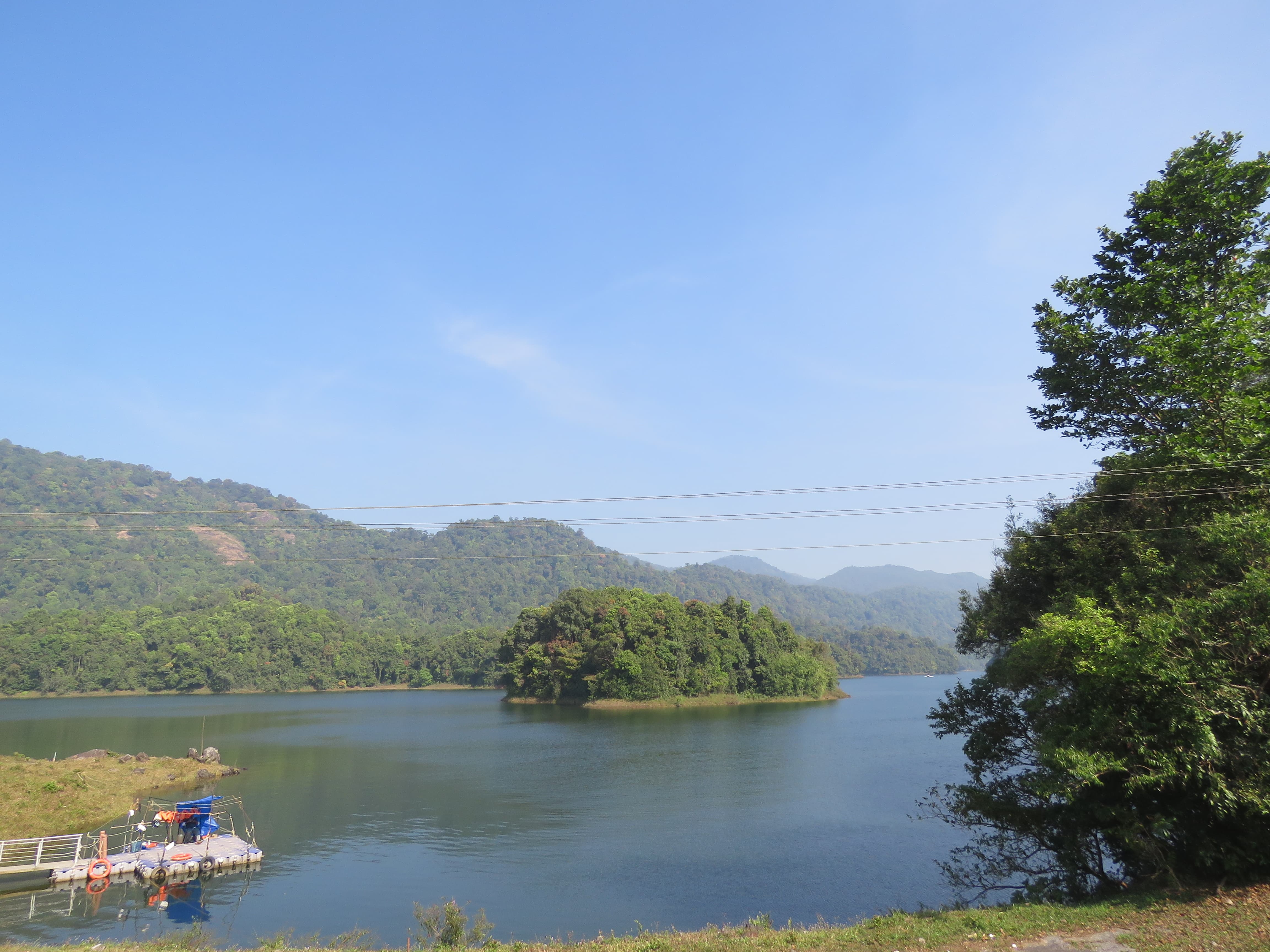 Glide on the water on a Boat