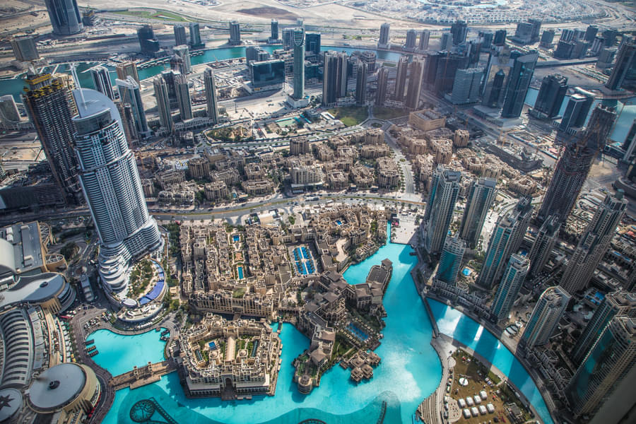 Views from Burj Khalifa