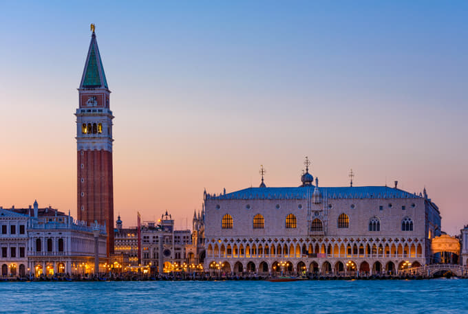 Doge's Palace in Venice 
